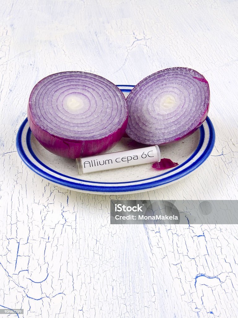 Allium cepa Omeopatia - Foto stock royalty-free di Cipolla