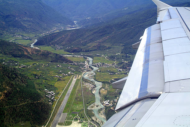 istock Bhutan, Airport 93468124