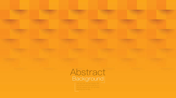 Orange abstract background vector. vector art illustration