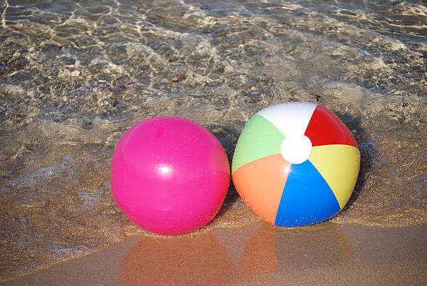 Beach ball stock photo