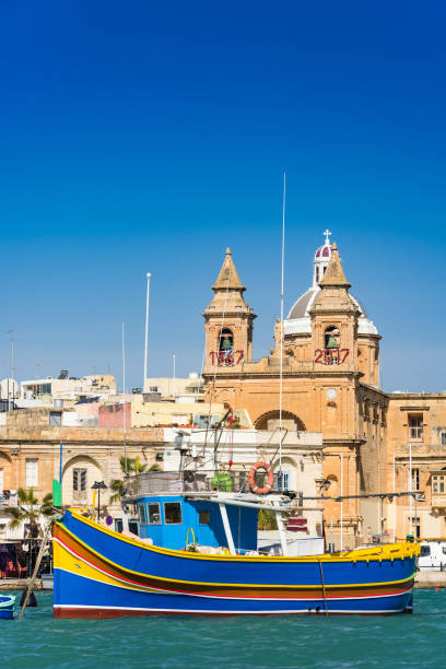istock Turuoise water in Marsaxlokk village,Malta 934682970