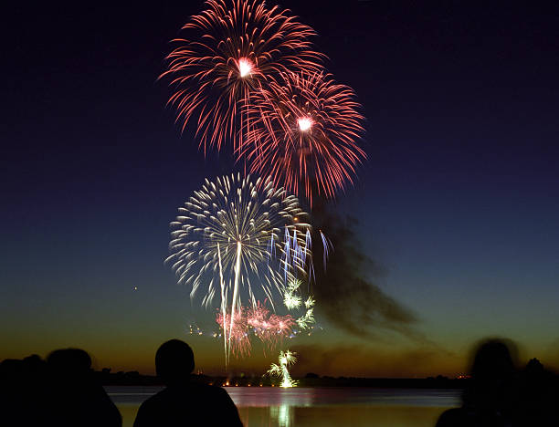 Fogos de artifício - foto de acervo