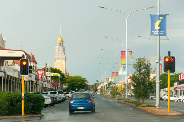 kalgoorlie, australia - 26 de febrero de 2018: - town australia kalgoorlie mining fotografías e imágenes de stock