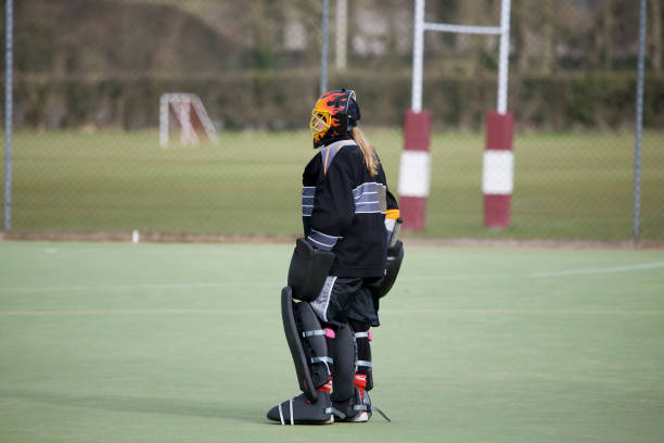 istock womens hockey goal keeper 93468618