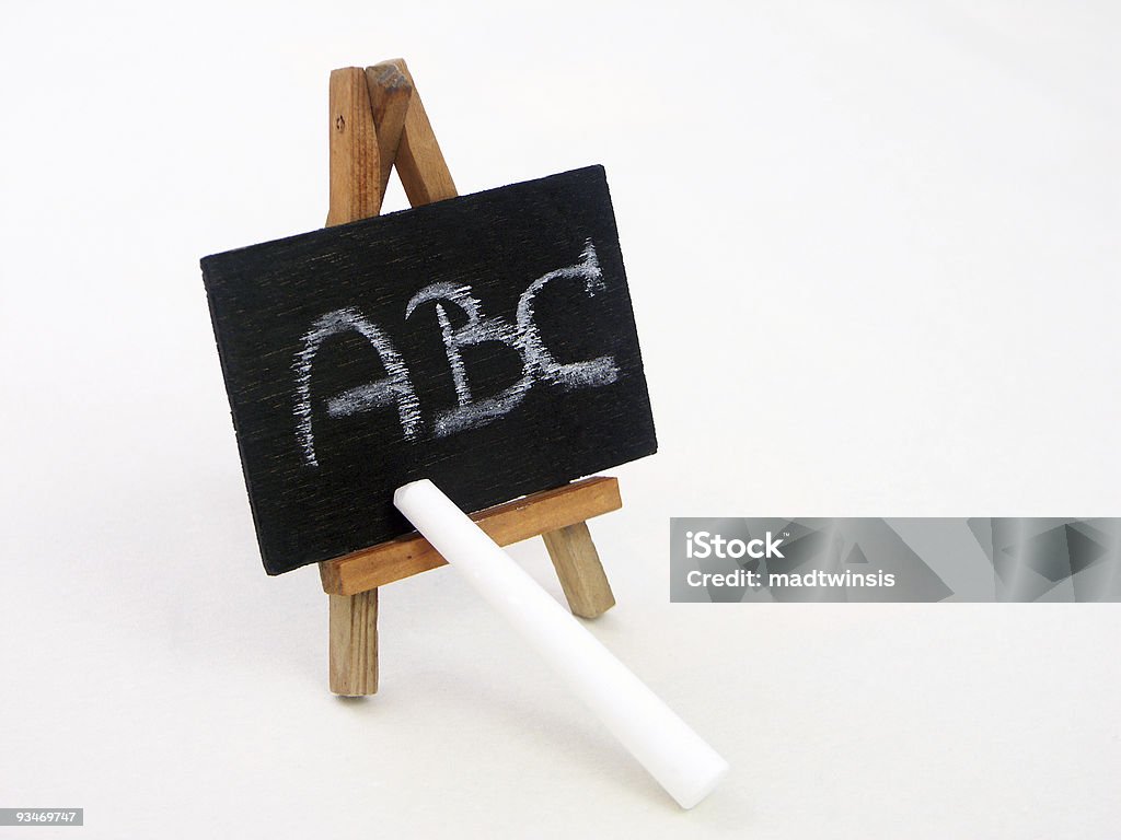 Tablica ABC - Zbiór zdjęć royalty-free (Alfabet)