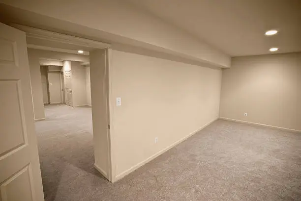 Photo of A completely beige interior of a house