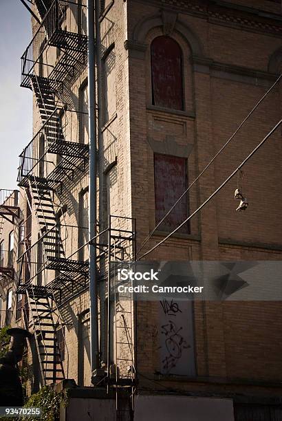 Hung Out To Dry Stock Photo - Download Image Now - Abandoned, Apartment, Boarded Up