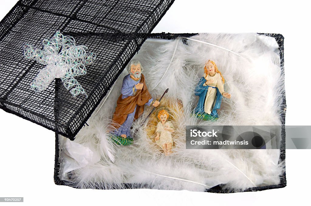 the gift of christmas  Black Color Stock Photo