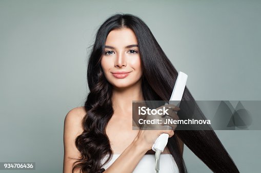 1,687 Curly And Straight Hair Stock Photos, Pictures & Royalty-Free Images  - iStock | Hair types