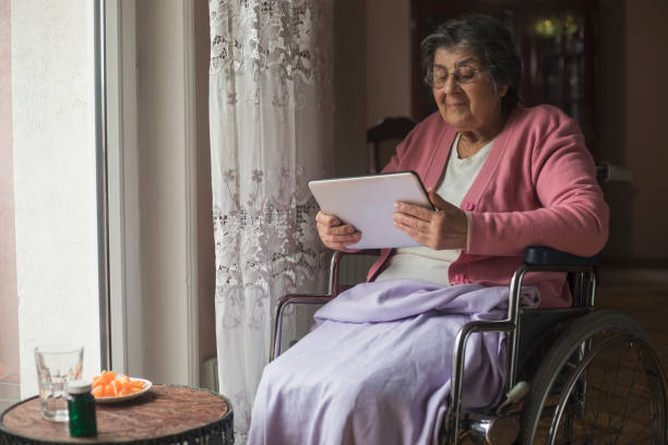 istock Senior Woman And Modern Technology 934707060