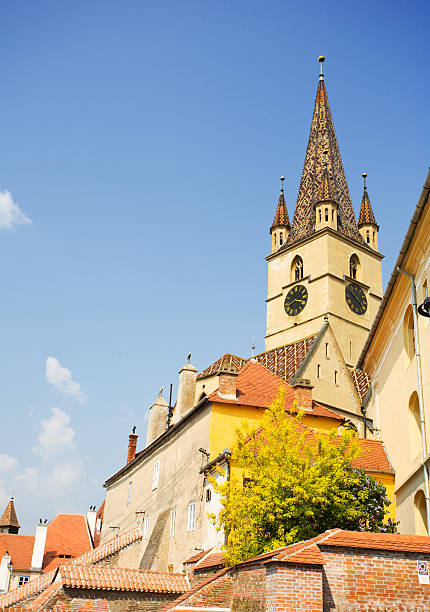 istock Reformed church in Romania 93470897