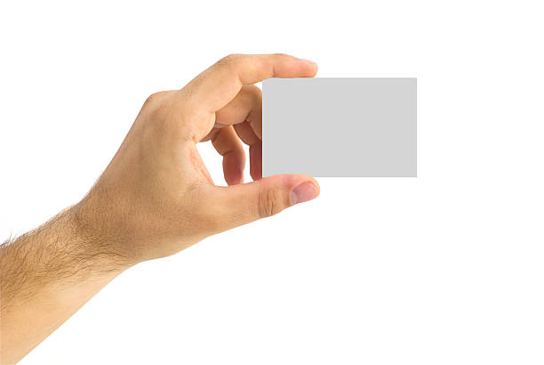 istock empty business card in a human hand 93471239