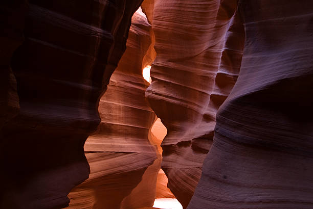 Red Sandstone in Antelope Canyon stock photo