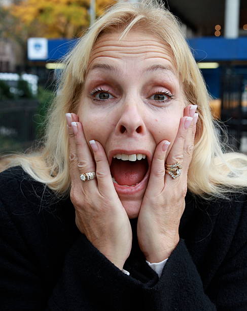istock Beautiful Shocked Woman 93471447