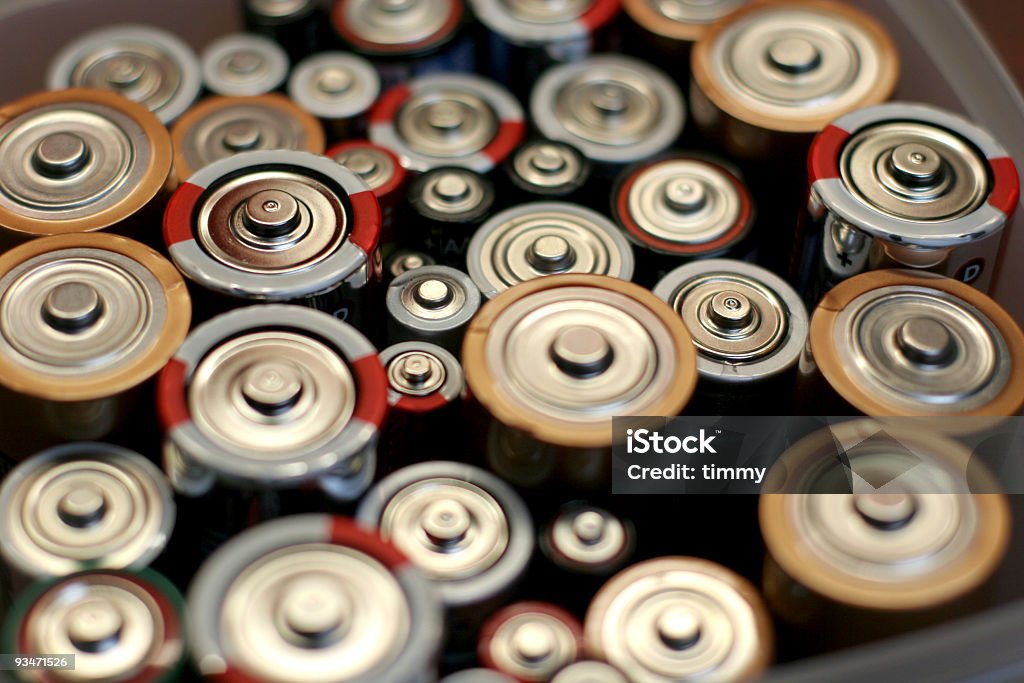 Baterías - Foto de stock de Batería libre de derechos
