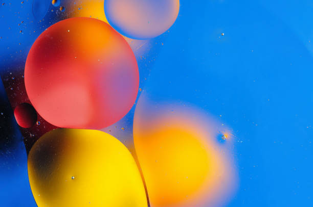 istock color abstract background based on red and yellow circles and ovals 934718022