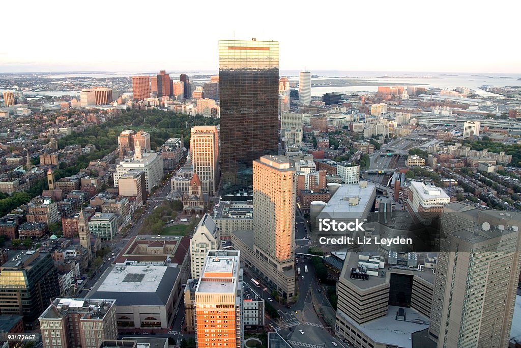 보스턴 위에서 - 로열티 프리 보스턴-매사추세츠 스톡 사진
