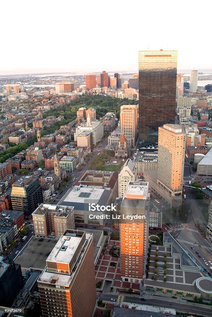 보스턴 위에서-수직형 - 로열티 프리 0명 스톡 사진