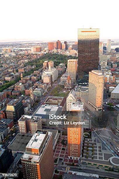 보스턴 위에서수직형 0명에 대한 스톡 사진 및 기타 이미지 - 0명, 거리, 건물 외관