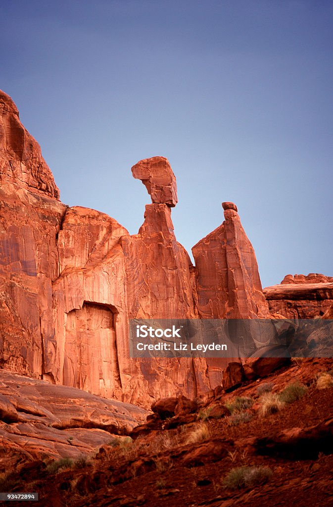 Nofretete, Bögen NP, Utah - Lizenzfrei Arches-Nationalpark Stock-Foto