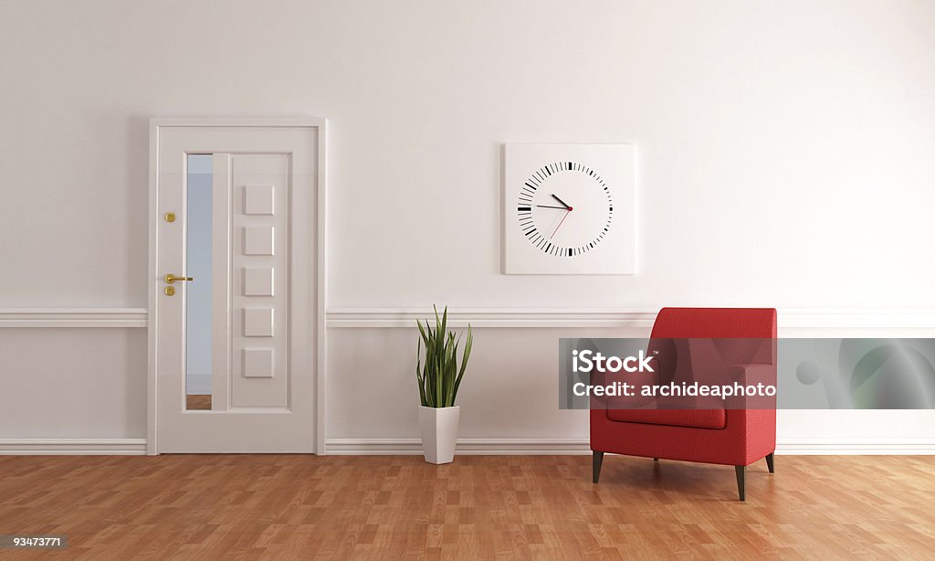 minimalist home entry foyer  Comfortable Stock Photo