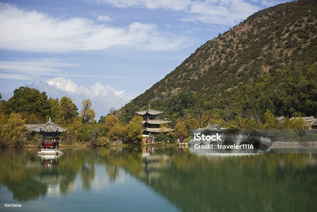 Do Dragão Negro em Lijiang, China - Royalty-free Ao Ar Livre Foto de stock