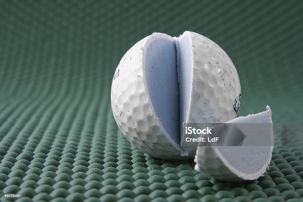 Dipendenza da golf - Foto stock royalty-free di Fetta