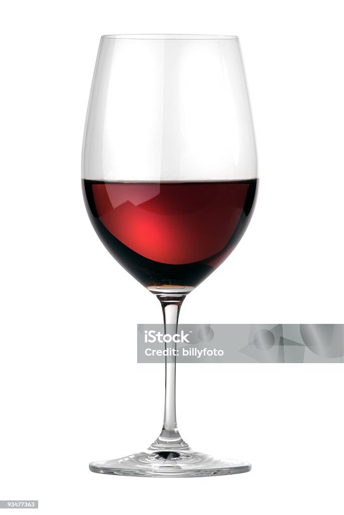 Merlot Weinglas - Lizenzfrei Alkoholisches Getränk Stock-Foto