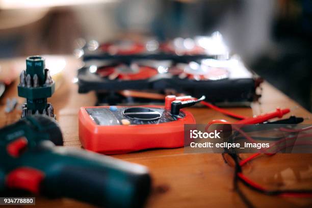 Electronic Equipment Stock Photo - Download Image Now - Abstract, Digital Display, Multimeter