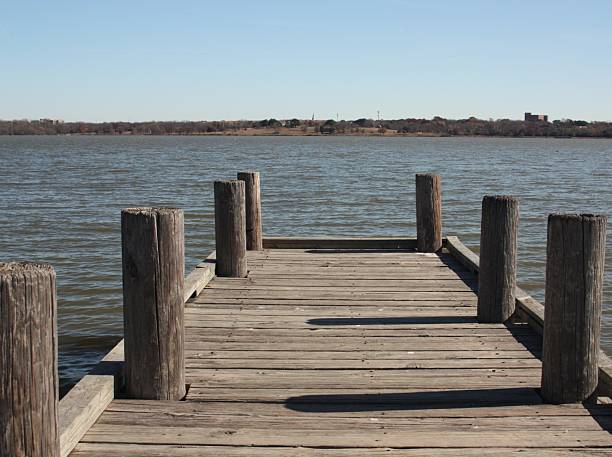 White Rock Lake stock photo