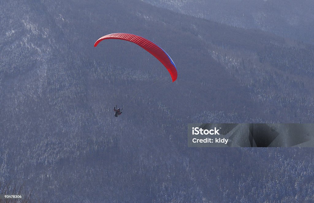 Andar de parapente - Foto de stock de Acima royalty-free