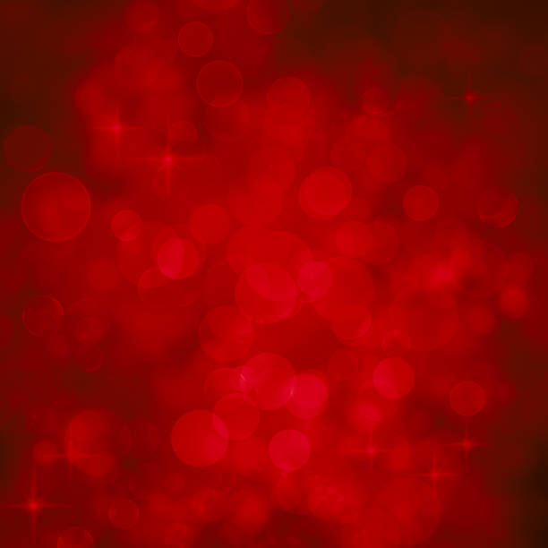 istock Red Abstract Bokeh Background with Glitter and Sparkle 934788156