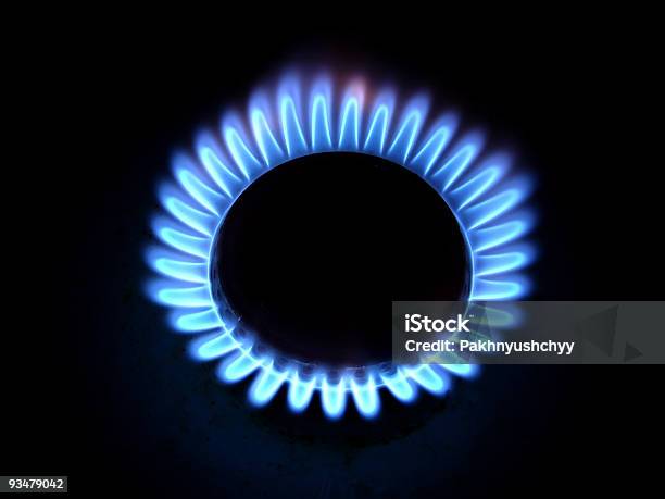 Feuer Von Gas Stockfoto und mehr Bilder von Aura - Aura, Bildhintergrund, Blau