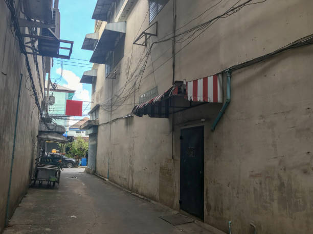 istock street between building and empty wall in thailand 934806738