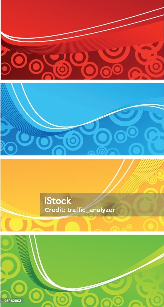 Banners - Vetor de Abstrato royalty-free