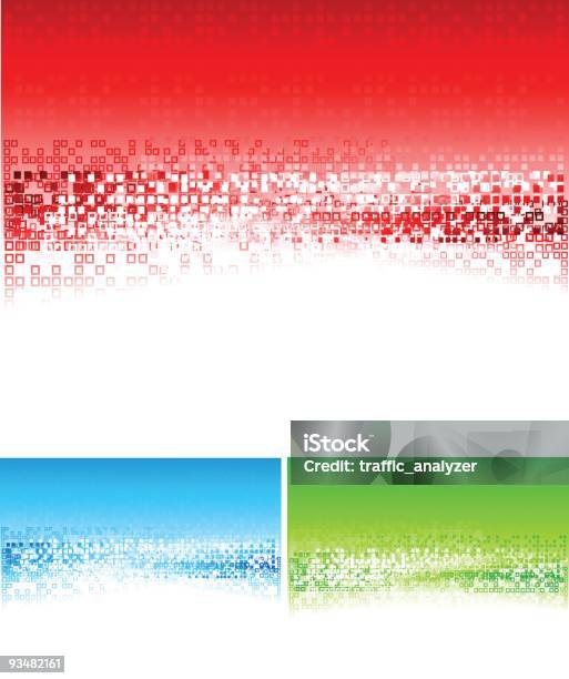 Set Of Colourful Backgrounds Stock Illustration - Download Image Now - Abstract, Backgrounds, Blue