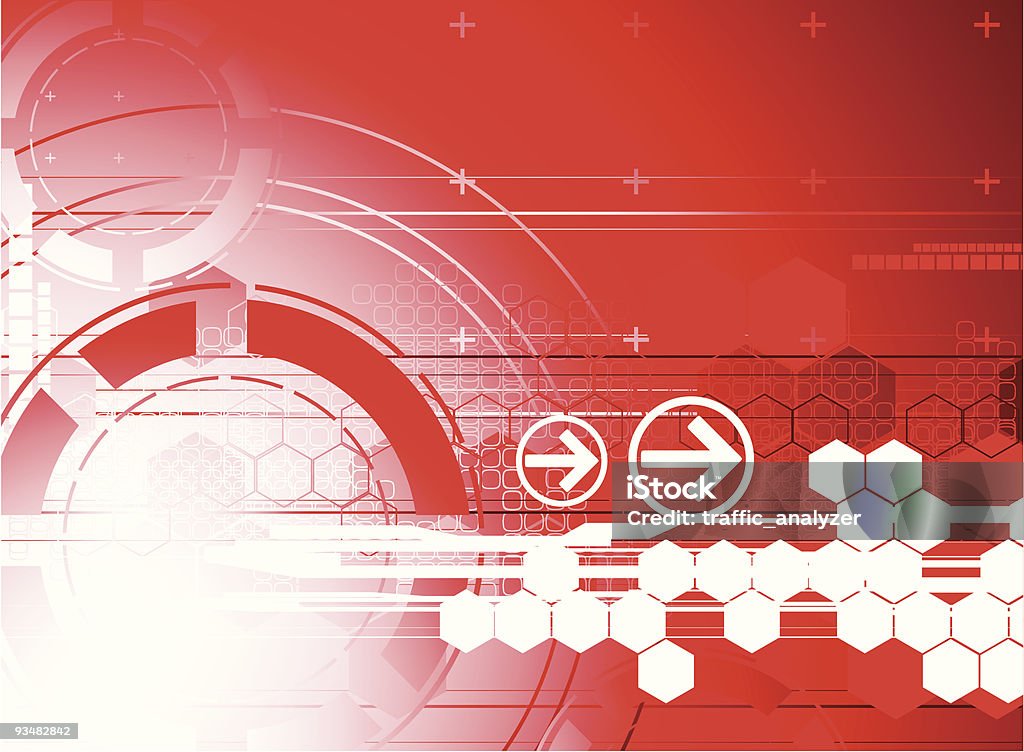 Red Abstract Power Background Red Abstract Background Stock Illustration - Download Image Now ...