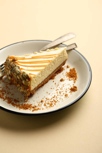 istock Cheesecake on plate, food closeup 934831596