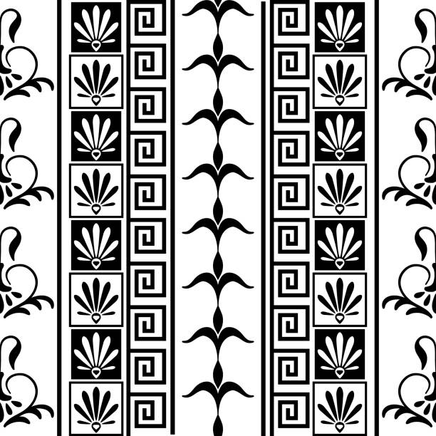 Horizontal Roman Pattern Roman Pattern Stock Photos, Pictures & Royalty-Free Images - iStock