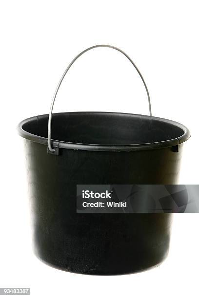 Black Bucket Stockfoto und mehr Bilder von Eimer - Eimer, Farbbild, Flexibilität