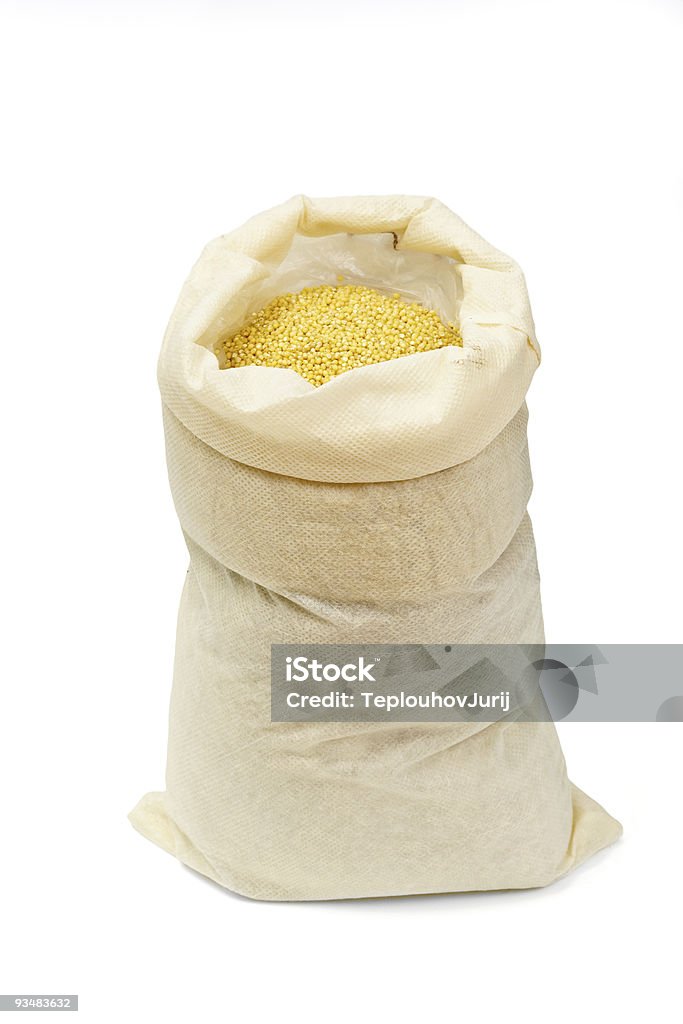 Bolsa con millet - Foto de stock de Agricultura libre de derechos