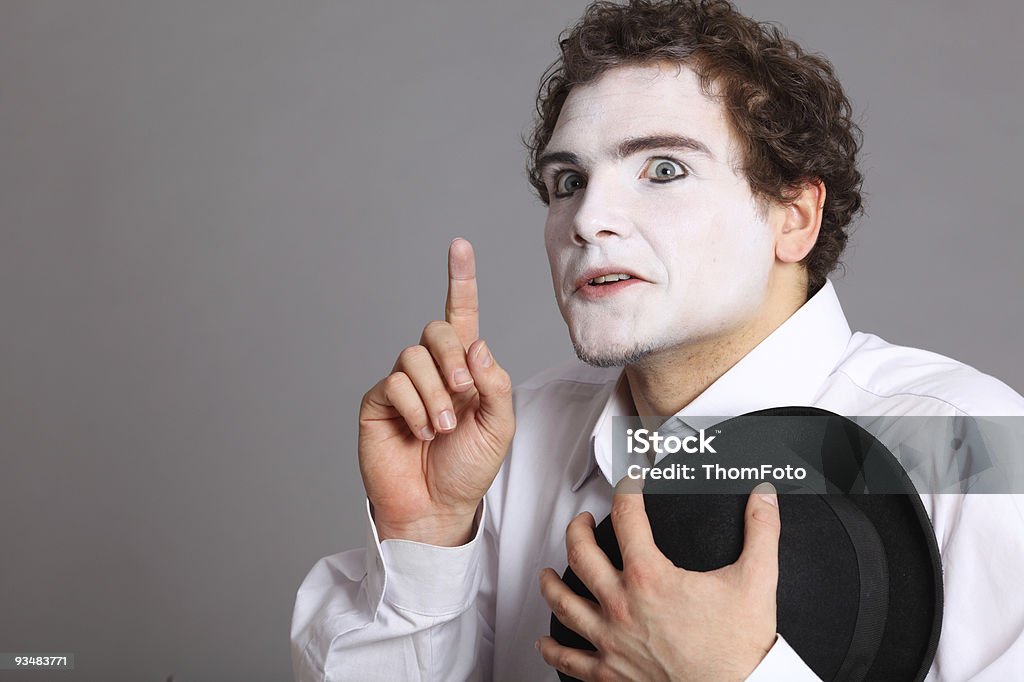 mime  Actor Stock Photo