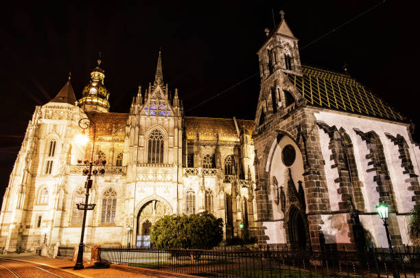 istock St. Elisabeth cathedral and St. Michael chapel in Kosice 934839674