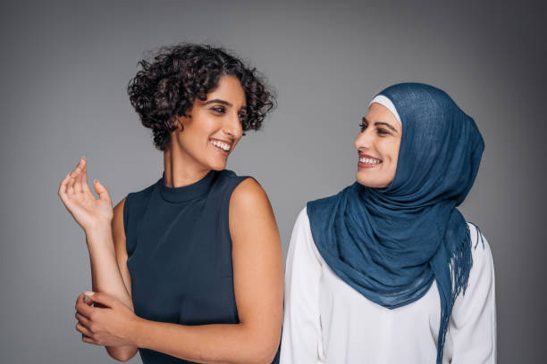 istock Middle Eastern women expressing positive emotions and smiling 934850226