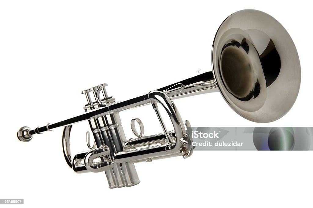 Tromba - Foto stock royalty-free di Argento