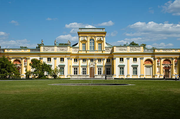 Palácio de Wilanów - foto de acervo