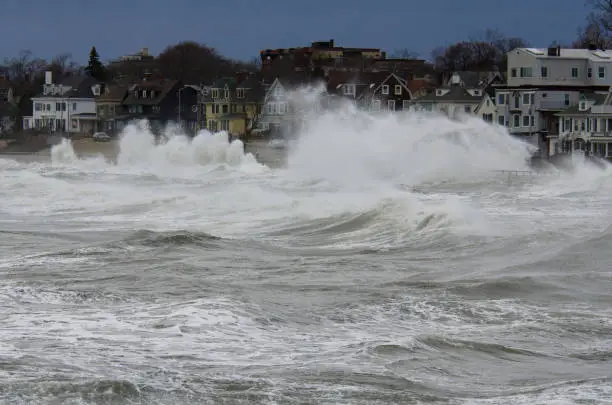 Winterstorm Riley at Northshore Boston, Lynn, Swampscott