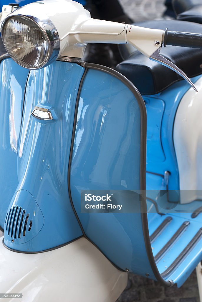 Old Italian scooter  1950-1959 Stock Photo