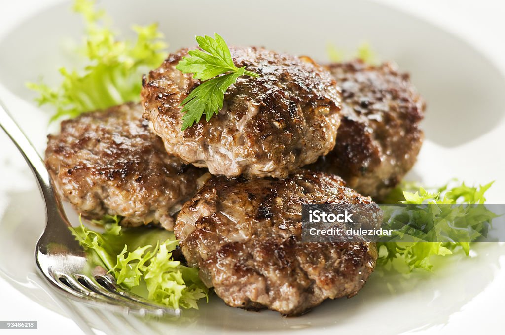 Meat  Meatball Stock Photo