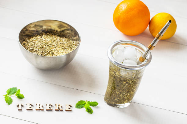 istock terere. frozen yerba mate drink 934870142